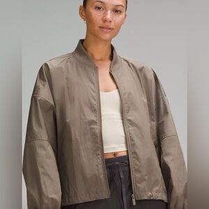 Lululemon Lightweight Hem-Cinch Bomber Jacket